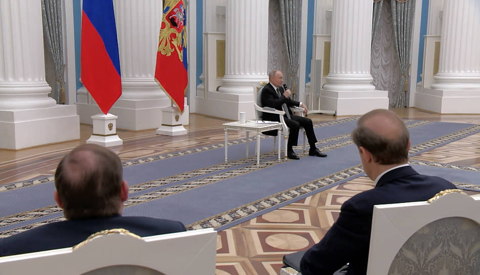 Владимир Путин на встрече с представителями российских деловых кругов 16 декабря 2024 года