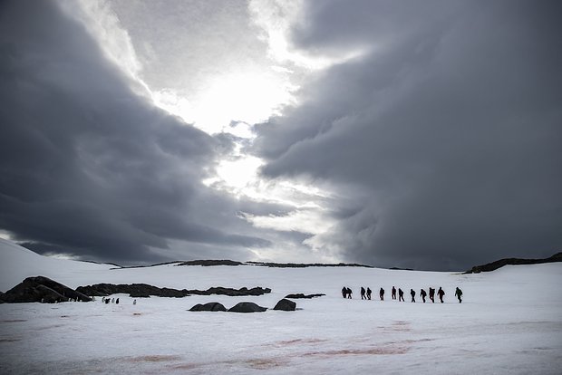 Сторонники плоской Земли побывали на краю земного диска, где никогда не заходит Солнце. Чем их потрясло увиденное? fc33260f-70d6-4317-8c9a-813692448a8d-67cd57c3