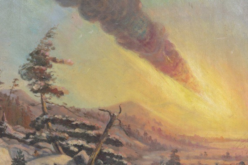 Картина Петра Медведева Из коллекции Музея им. В.К. Арсеньева