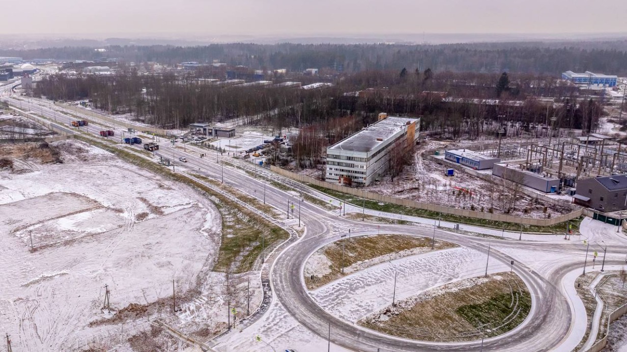 Собянин: В южной части Троицка открыли дорогу от улицы Дальней до Промышленной