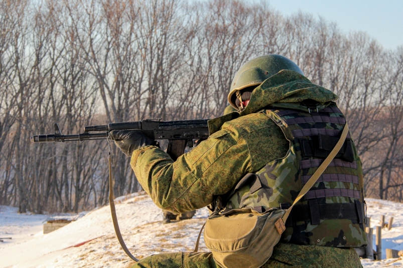 Военнослужащие, армия, военная техника, мобилизация, стрелок, специальная военная операция ИА PrimaMedia