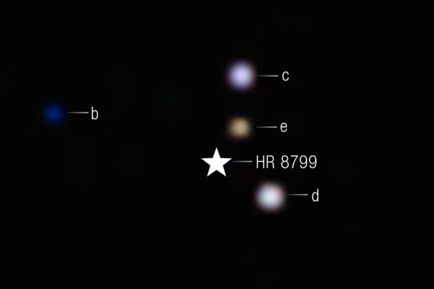 Телескоп Джеймс Уэбб открывает углекислый газ в атмосферах экзопланет систем HR 8799 и 51 Эридана-0