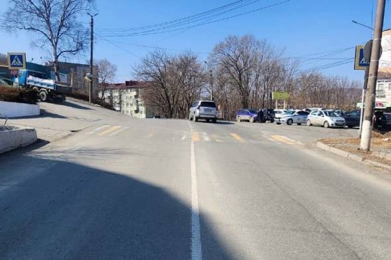 В Находке водитель сбил девочку на "зебре" и скрылся с места происшествия Полиция Приморья