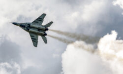 Воздушный бой над фронтом: ВКС России уничтожили украинский МиГ-29 и 126 беспилотников SliacSlovakia-August272017RussianFighterMig-29Fulcrum