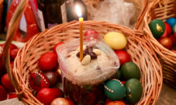 Леонид Слуцкий и ЛДПР за доступную Пасху - ФАС усилит контроль цен Освящение пасхальных куличей и яиц в церкви Рождества Богородицы в Путинках