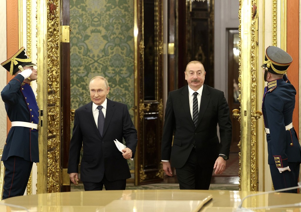 Владимир Путин, Ильхам Алиев