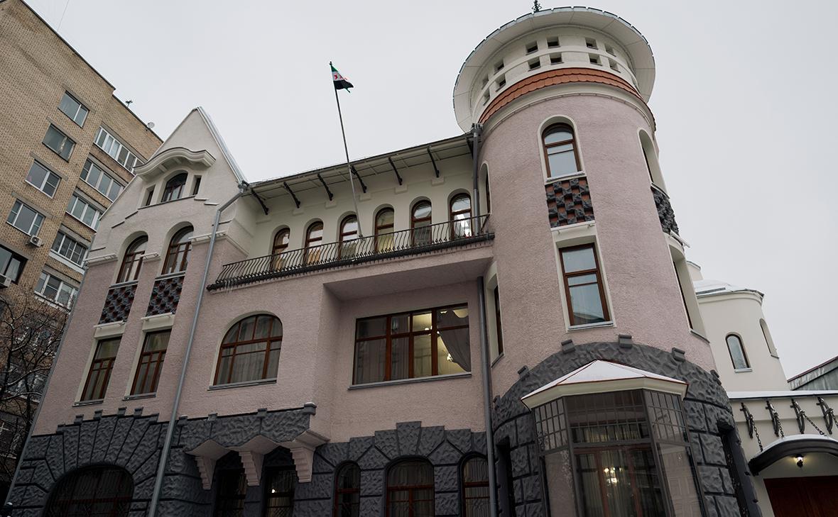 Посольство Сирии в Москве (Михаил Гребенщиков / РБК)