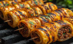 Улитки из лаваша с фаршем на шампурах Ароматное блюдо с дымком для душевных посиделок ulitki iz lavasha s farshem na shampurah aromatnoe blyudo s dymkom dlya dushevnyh posidelok-fabrec-ru-174437593600-0