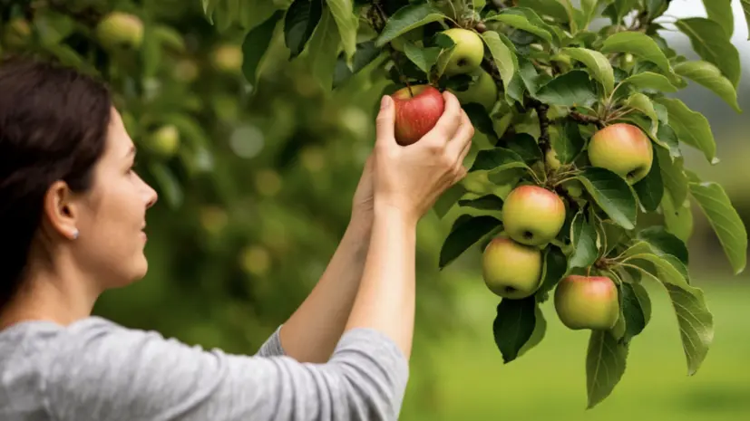 Юрист Хаминский рассказал, когда можно срывать яблоки с дерева соседа