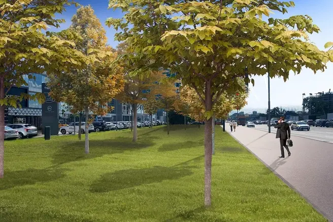 Как изменится Марксистская улица и Волгоградский проспект после благоустройства | Источник: Проектное решение / пресс-служба мэра и правительства Москвы