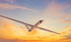 Михаил Развожаев сообщил о уничтожении 7 беспилотников ВСУ в Севастополе UnmannedMilitaryDroneUavFlyingInTheAirOverThe