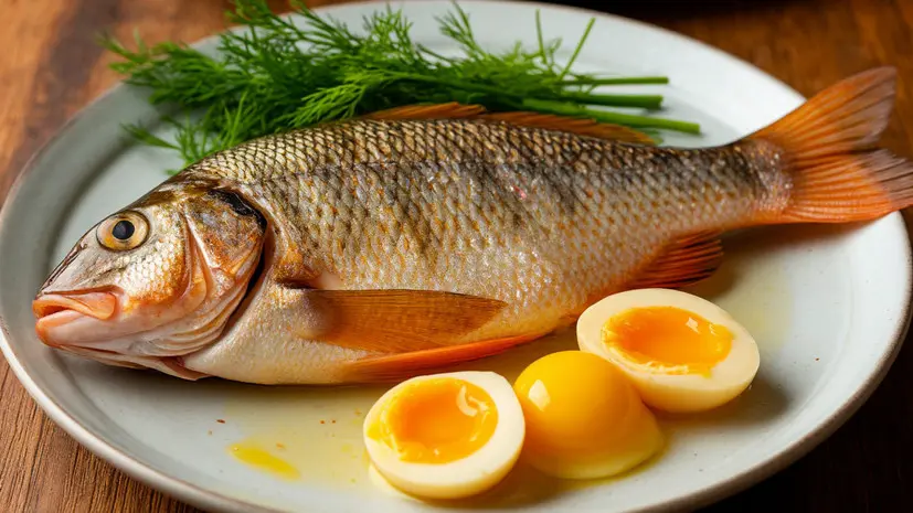 Косметолог Рябинова: рыба и яйца помогут в борьбе с выпадением волос