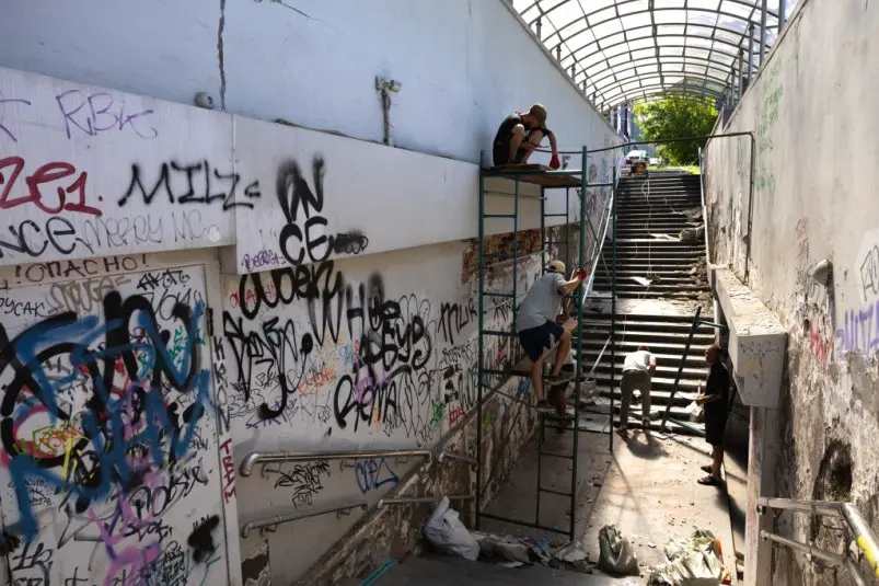 Подземный переход на Океанском проспекте во Владивостоке обновят к концу лета Администрация Владивостока