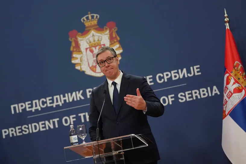 Президент Сербии Александр Вучич