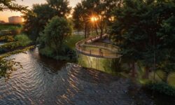 Денис Паслер: благоустройство набережной Ольховки denis pasler naberezhnaya1