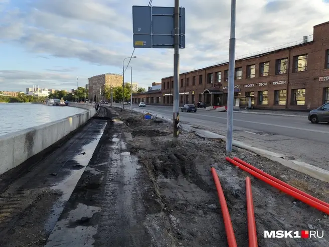 Прогулочный маршрут пройдет от Шлюзовой до Нагатинской набережной | Источник: Игорь Мещанев / MSK1.RU