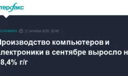 Росстат отмечает рост производства компьютеров и электроники на 18,4% в сентябре rosstat otmechaet rost proizvodstva kompyuterov i elektroniki na 184 v sentyabre-fabrec-ru-0