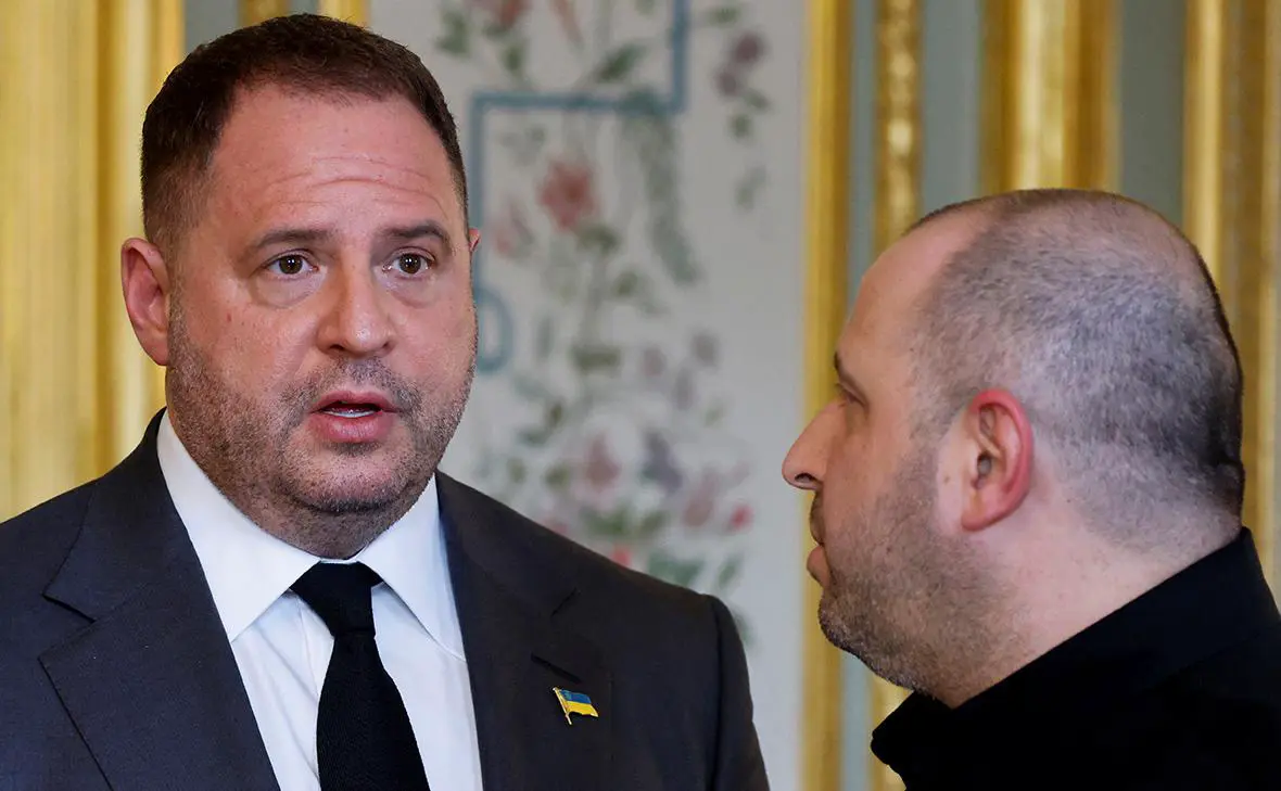 Андрей Ермак и Рустем Умеров (Ludovic Marin / Reuters)