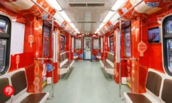 В Московском метро запустили яркий поезд к Китайскому Новому году v moskovskom metro zapustili yarkij poezd k kitajskomu novomu godu-fabrec-ru-0