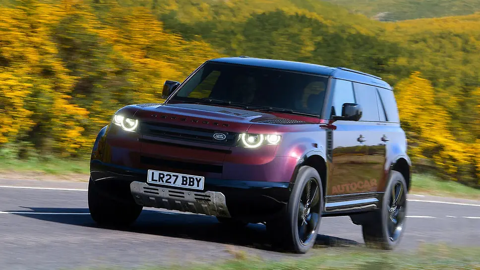 Рендеры компактного Land Rover Defender