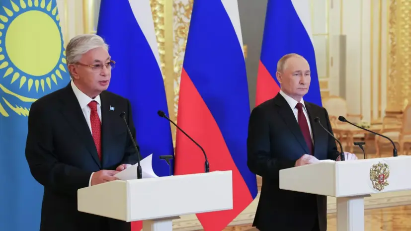 Путин и Токаев приняли совместное заявление о семи основах дружбы двух народов