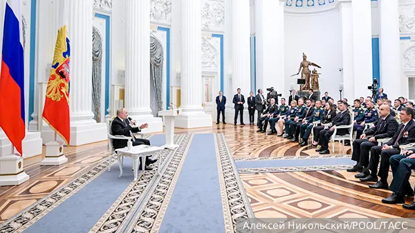 Путин назвал героев спецоперации «солью земли русской»