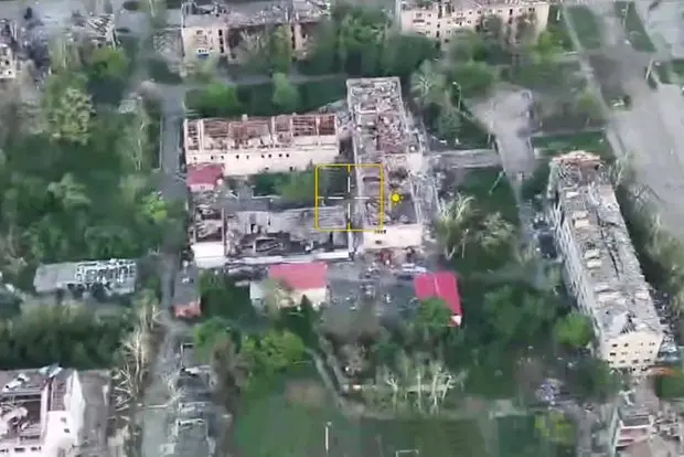 Российские военные в Константиновке