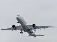 Встреча первого Airbus A350-900 «Аэрофлота» в Шереметьево