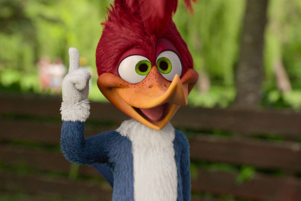 Кадр из мультфильма Вуди Вудпекер