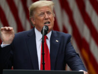 U.S. President Trump makes announcement about China at the White House in Washington