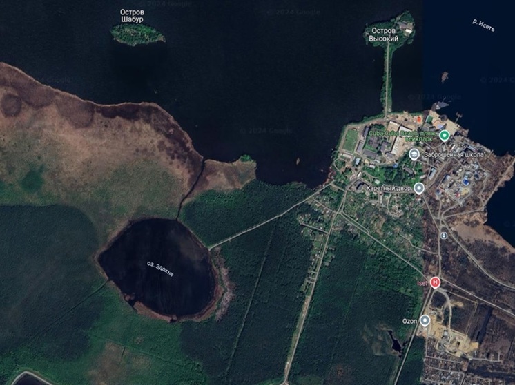 Очистку озера Здохня в Екатеринбурге планируют начать в мае