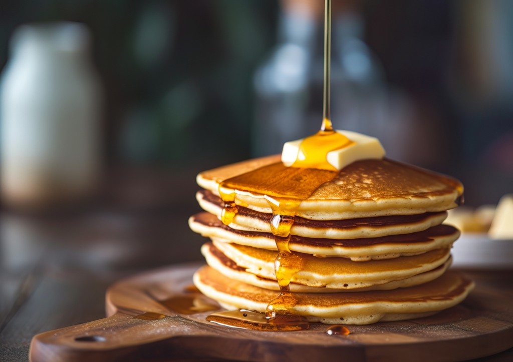 Панкейки «Гуд-бай, Америка!»: готовим их оладьи на нашем кефире — это хит