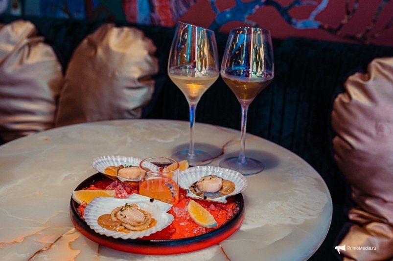 Ужин в ресторане Мария Смитюк, ИА PrimaMedia