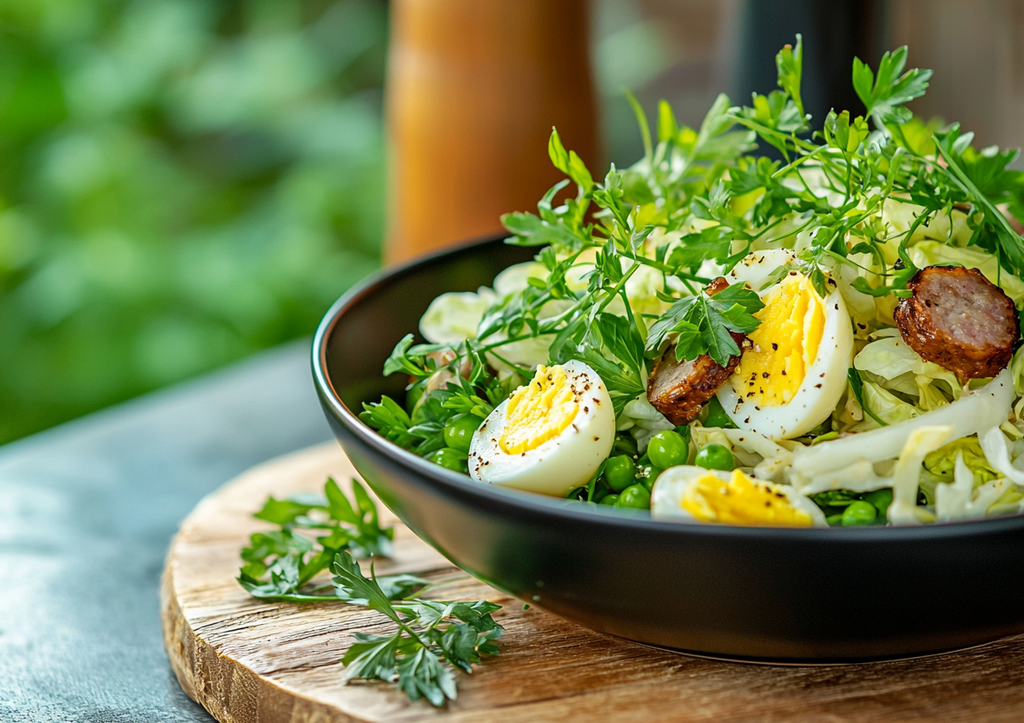 Салат «Просто и вкусно»! Беру капусту и колбасу и получаю шедевр