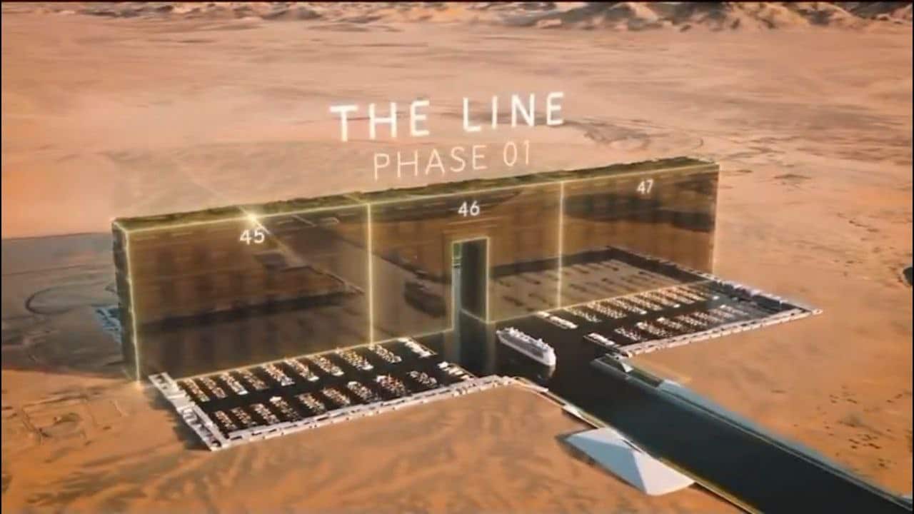 Саудовская Аравия представила инновационный проект «Зеркальная линия»-0