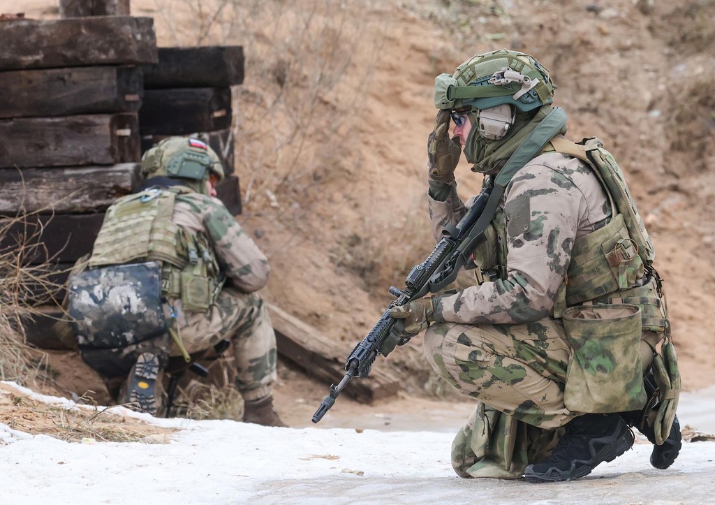 Военнослужащие ВС РФ в зоне СВО