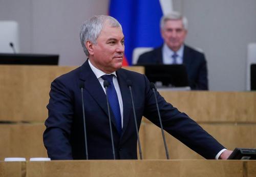 Председатель Госдумы Вячеслав Володин поздравил с Вербным воскресеньем