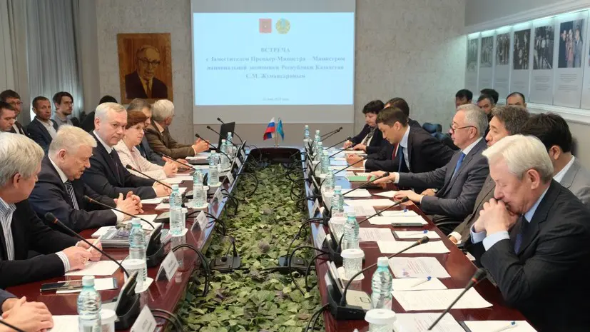 В Новосибирской области обсудили перспективы сотрудничества с Казахстаном