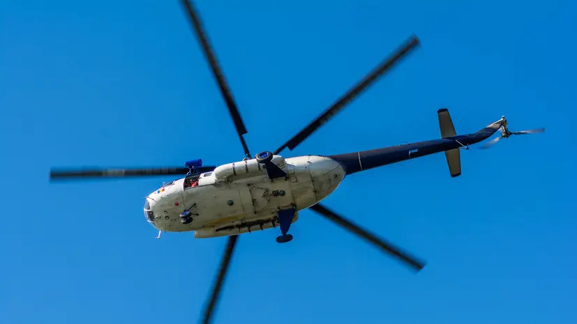 Очевидец сообщил о взрывах после крушения вертолёта под Орлом