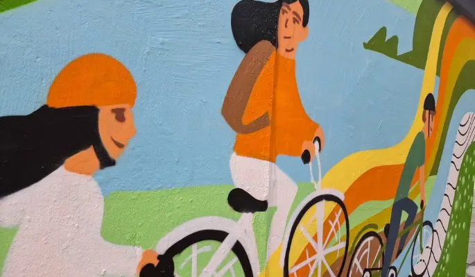 На Никитском бульваре художники организуют красочный флешмоб