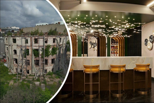 Как будет выглядеть Камерная сцена имени Покровского после реконструкции | Источник: Valentino / «Яндекс. Карты», zakupki.gov.ru