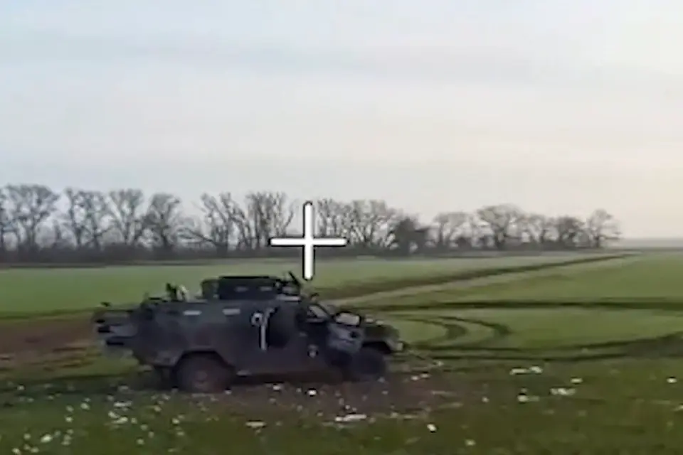 Кадры ликвидации противника у этого села штурмовиками группировки «Восток»