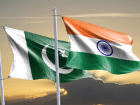India,And,Pakistan,Flags.,War,India,And,Pakistan,Again,Teeter