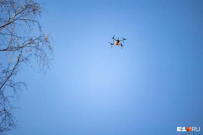 В Минобороны сообщили об отражении массированной атаки БПЛА | Источник: Владислав Лоншаков / E1.RU