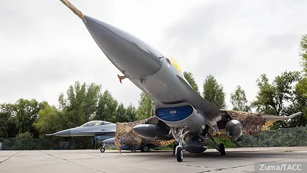 В Полтавской области нанесен удар по аэродрому с истребителями F-16