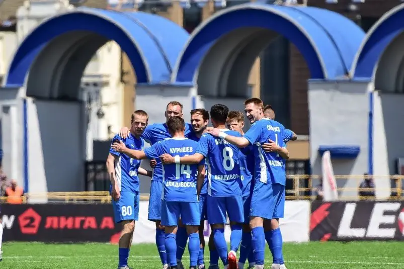 Игроки "Динамо" ФК "Динамо" (Владивосток)