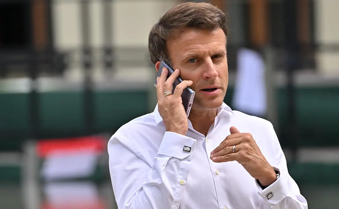 Эмманюэль Макрон (Thomas Lohnes / Getty Images)