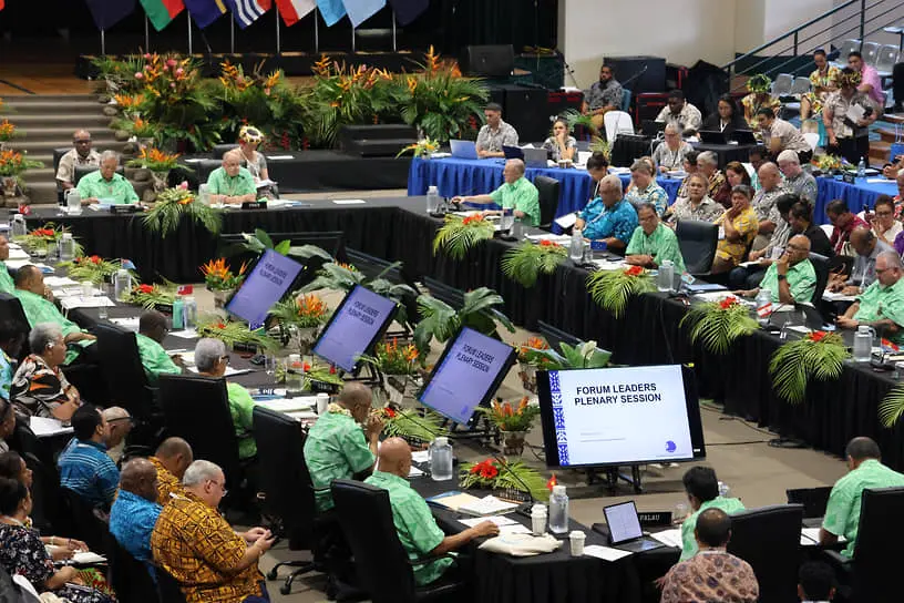 Заседание Форума тихоокеанских островов (ноябрь 2023 года)