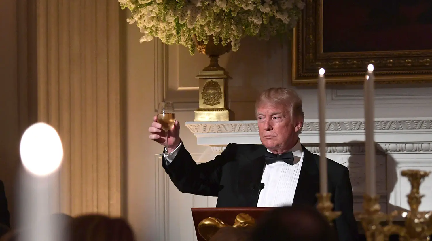 Дональд Трамп и Мелания на ужине у Короля Карла III — раскрыты секреты меню-0