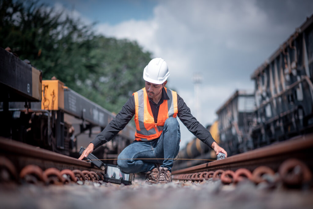 Рабочий железной дороги
